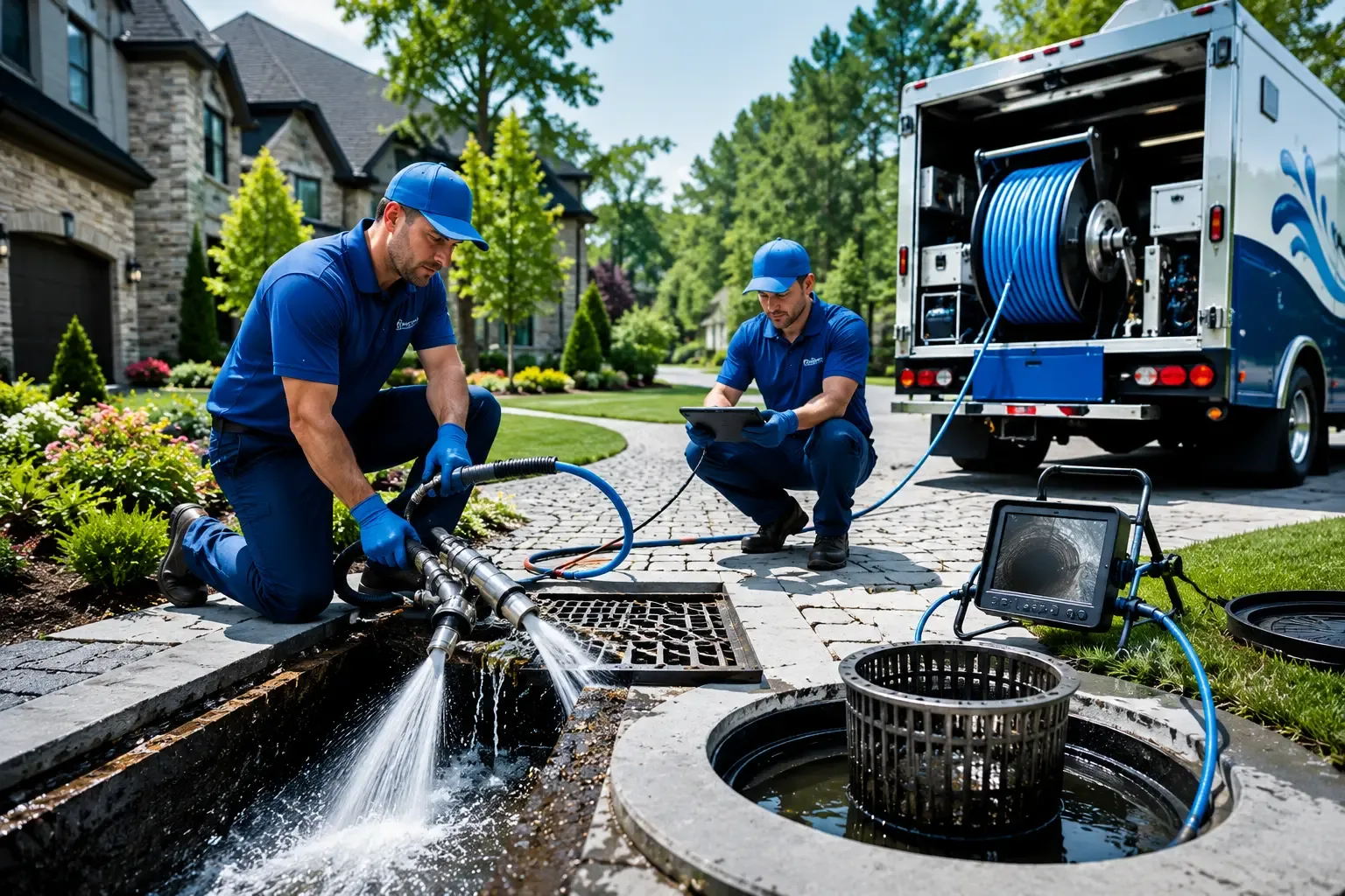 Local outdoor drain cleaning professionals in Marshfield, MA
